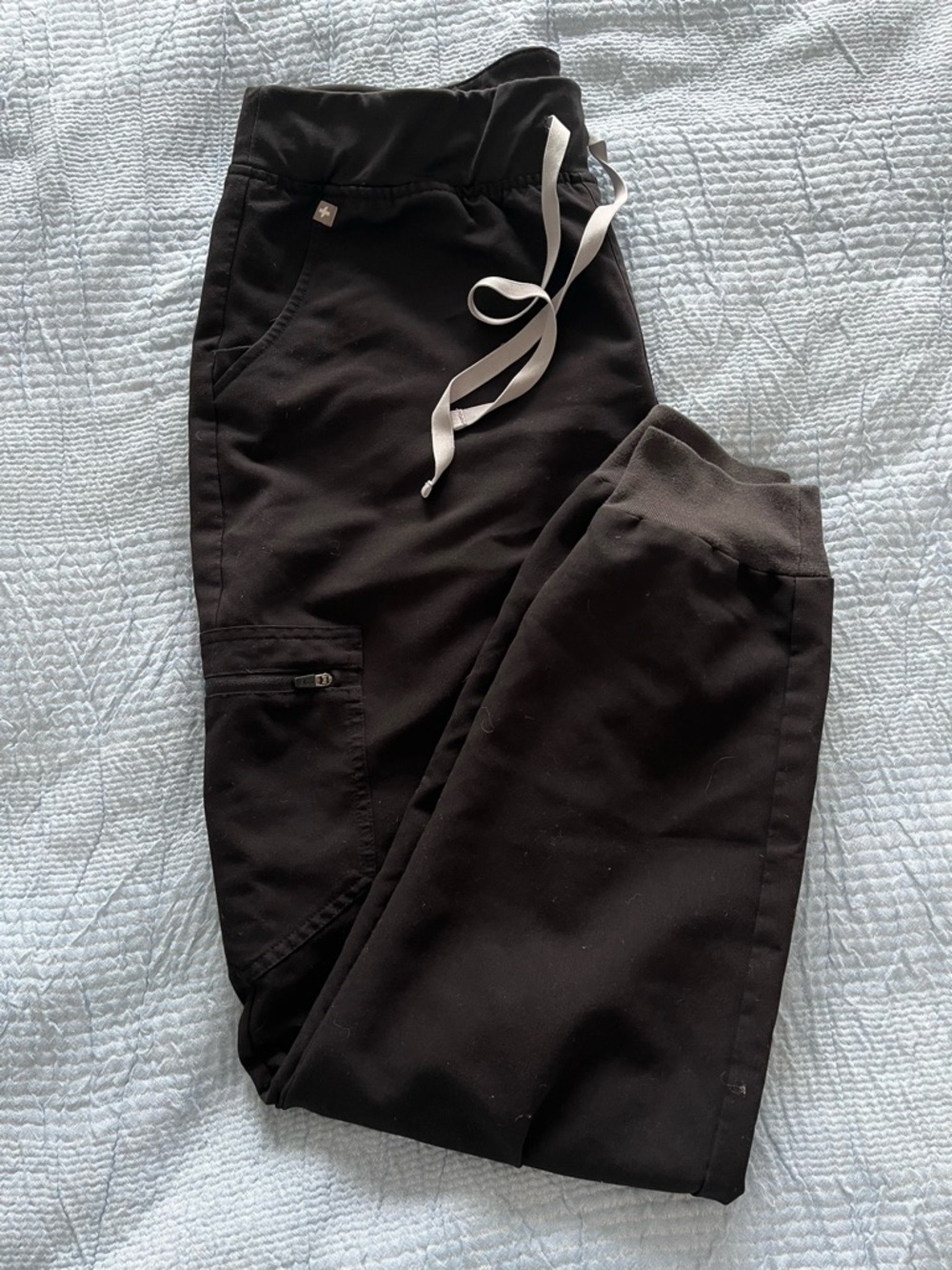 FIGS Zamora Black Joggers Women